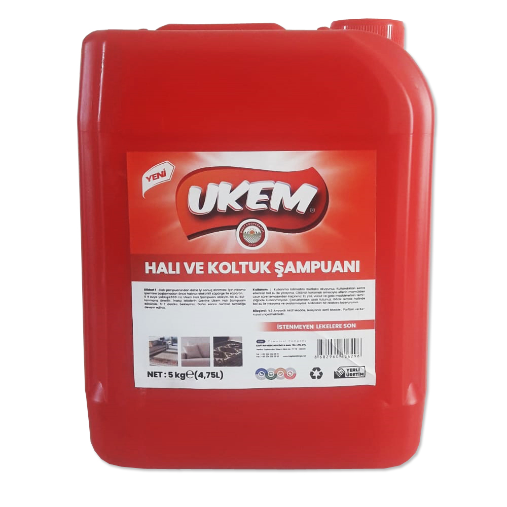 UKEM Halı ve Koltuk Şampuanı 5 Kg