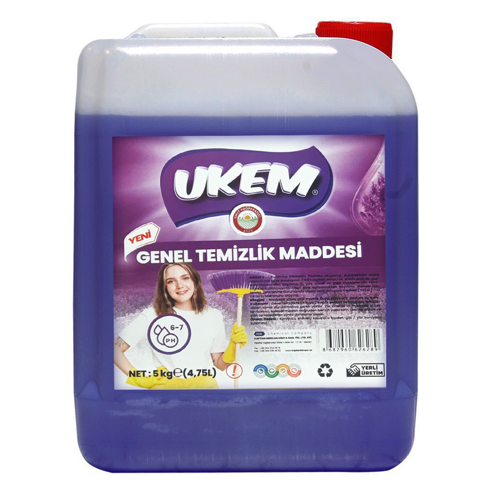 UKEM Genel Temizlik Maddesi Lavanta 5 Kg