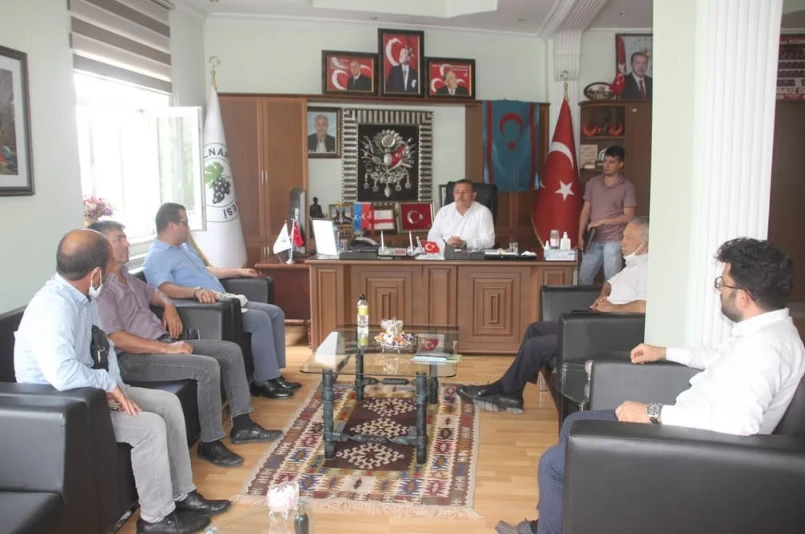 Gülnar Belediyesi ziyareti sırasında çekilen fotoğraf